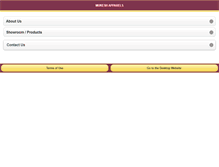 Tablet Screenshot of mukeshapparels.com